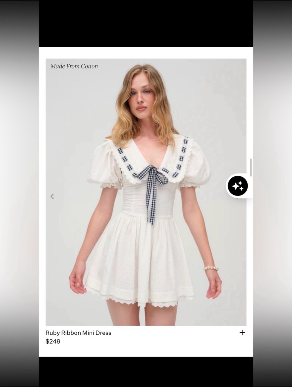 For Love And Lemons Mini Dress